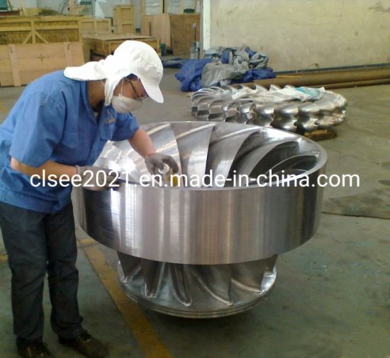 High Efficiency Francis Turbine Runner Turbine Blade