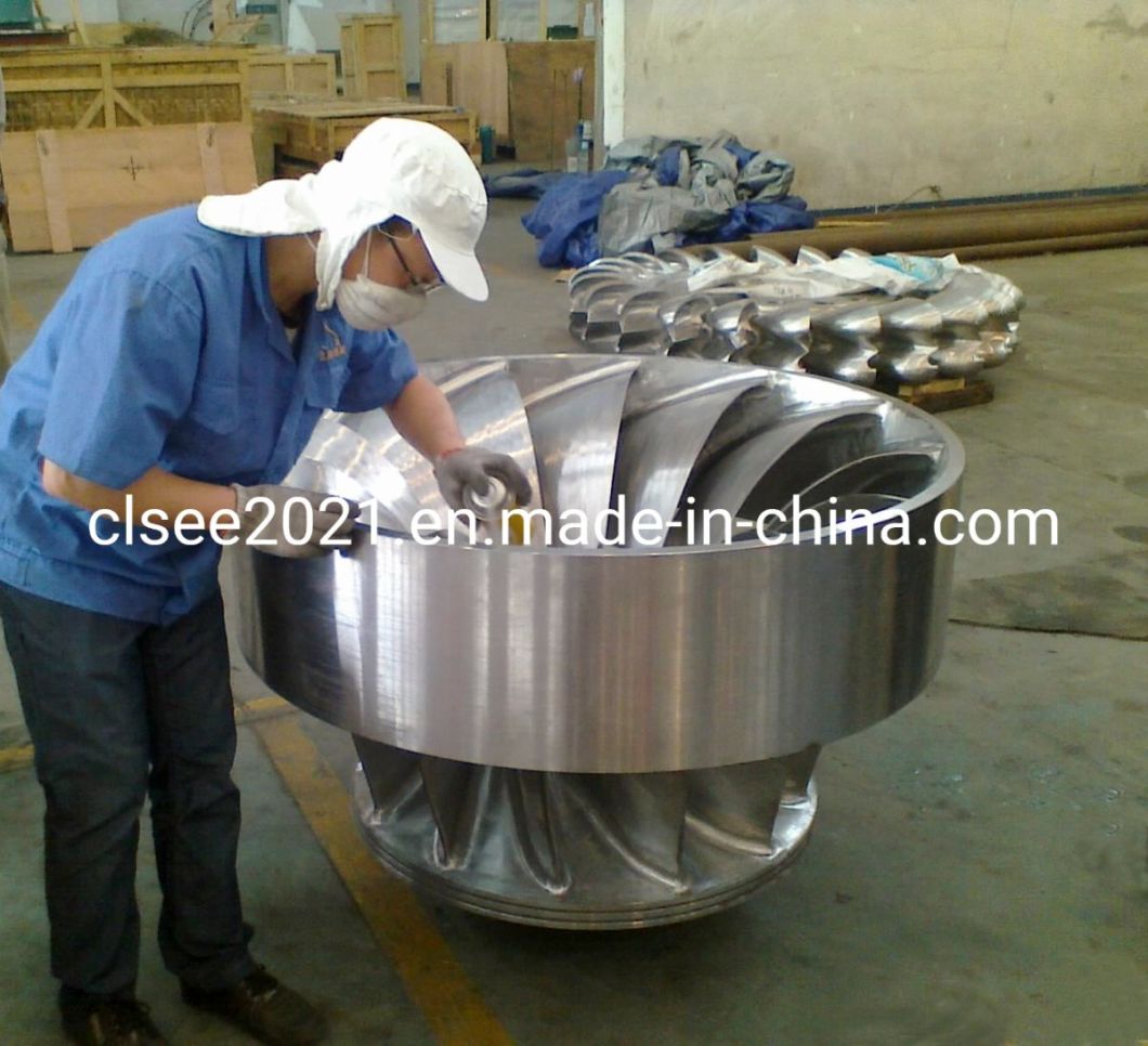 High Efficiency Francis Turbine Runner Mixed Flow Turbine