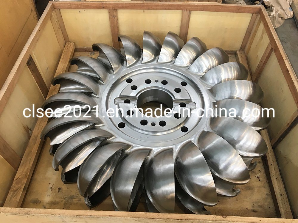 Horizontal Small Hydro Power Project Micro Pelton Turbine Runner