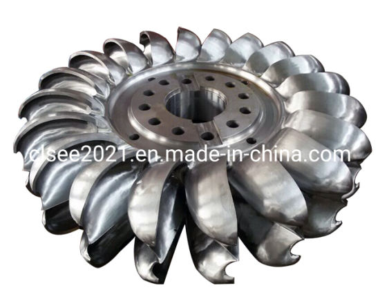 Water Turbine Pelton Runner Turbine Impeller