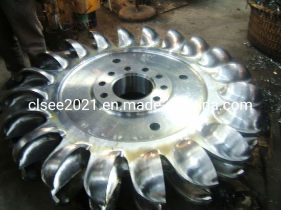 Pelton Turbine Runner Manufacturing High Efficiency High Quality