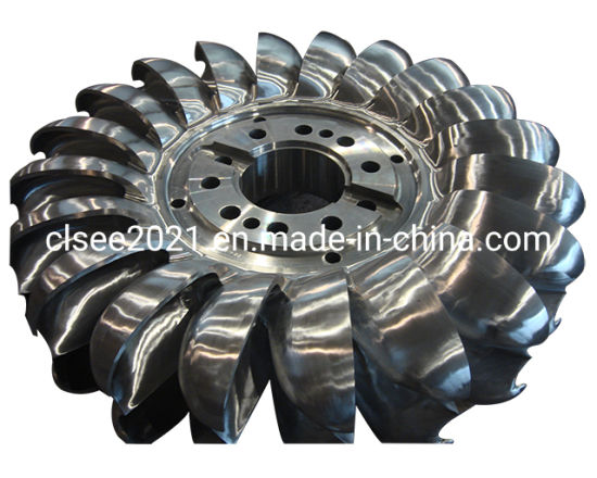 Pelton Turbine Runner / Pelton Hydro Turbine Generator